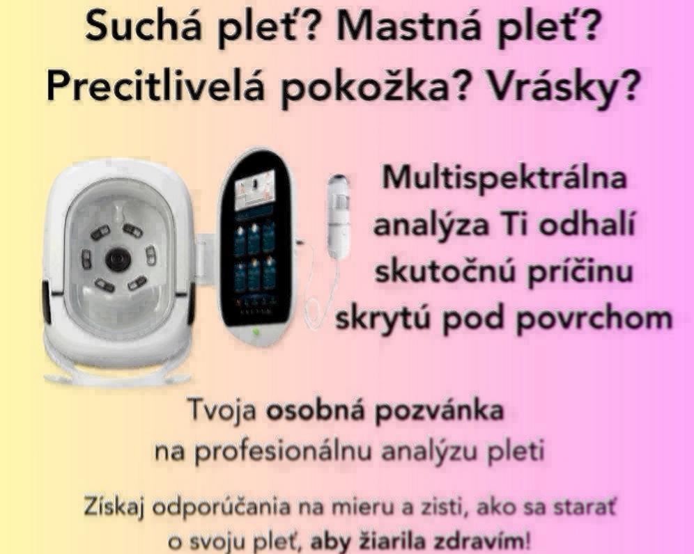 Multispektrálna diagnostika pleti - objavte skutočné potreby vašej pokožky